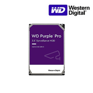 [HDD-8TB] [웨스턴디지털 퍼플 Purple] 하드디스크 - 5년무상AS 8000GB 8테라 8TB HDD [8테라 8Tera]