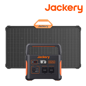 [Jackery] 휴대용 파워뱅크 1000 + 80W 태양광 패널